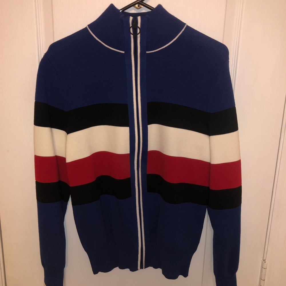 NEW W/TAGS TOMMY HILFIGUR ZIP UP JACKET